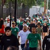 Aficionados en Fan Fest en Monterrey.