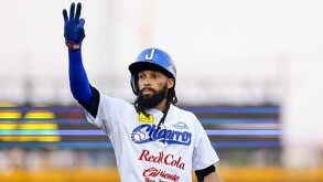 Una foto del ex jugador de Charros de Jalisco, Billy Hamilton