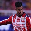 Jugador de Chivas durante un entrenamiento
