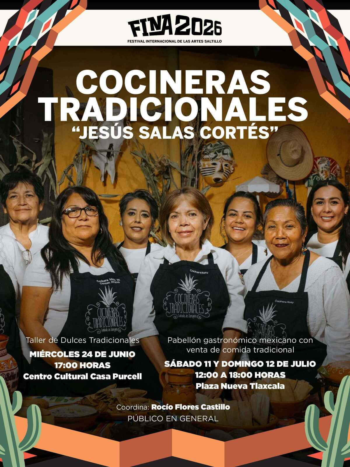Como parte de las actividades del festival se instalará el Pabellón Gastronómico Mexicano, un espacio culinario dedicado a preservar y difundir el patrimonio