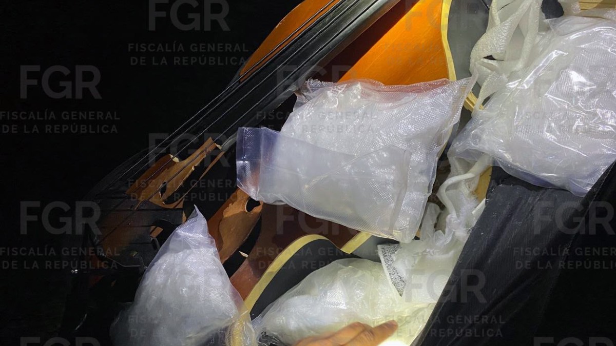 Un hombre fue vinculado a proceso tras ser detenido con casi 10 kilos de droga ocultos en dos instrumentos musicales en General Bravo.