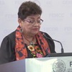 Ernestina Godoy, fiscal General de la República, en conferencia de prensa