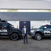 El municipio de Salinas Victoria presentó la nueva División Táctica Municipal, un vehículo blindado y tres patrullas para reforzar las labores de seguridad.