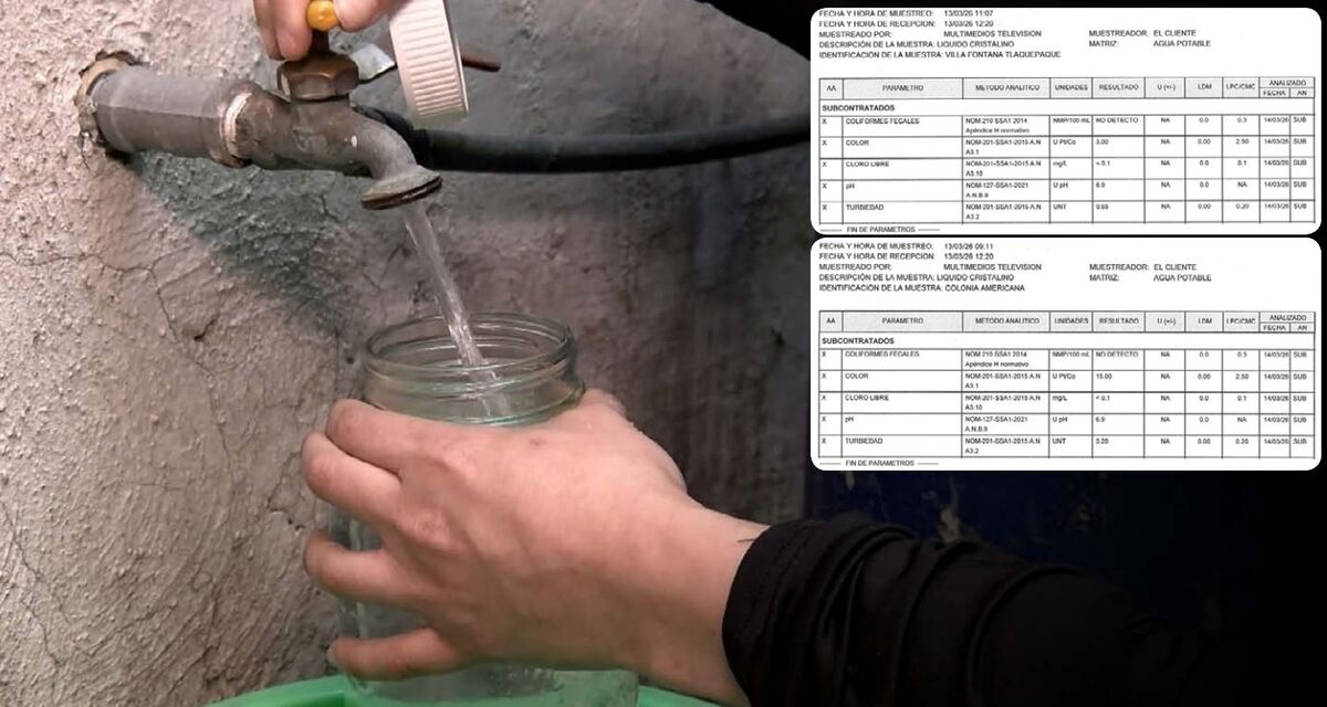 Un estudio independiente detectó falta de cloro y exceso de pH en el agua de la Americana y Villa Fontana. Vecinos reportan daños en la piel.