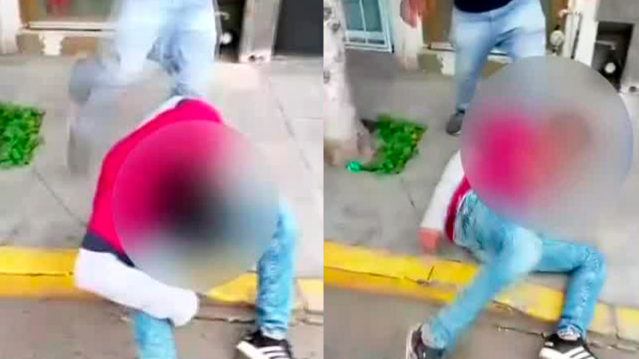 Un hombre señalado por intentar asaltar una tienda de telas en Celaya fue retenido por ciudadanos luego de presuntamente robar una motocicleta.