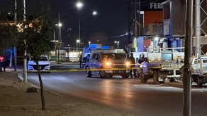 Movilización por asesinato de motociclista en Juárez.
