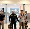 Unidad k9 de Protección Civil de Santa Catarina
