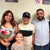 La familia recibió el apoyo de varias personas, logrando que su hijo saliera adelante.