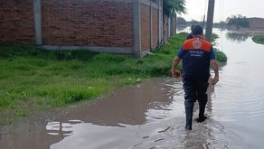 Salamanca Guanajuato registró una inundación tras el desborde del Canal de San José de la Montaña tras fuertes lluvias