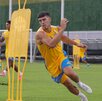 Juan Brunetta entrenando con Tigres en el CET durante la pretemporada de cara al Apertura 2026 en la Liga MX.