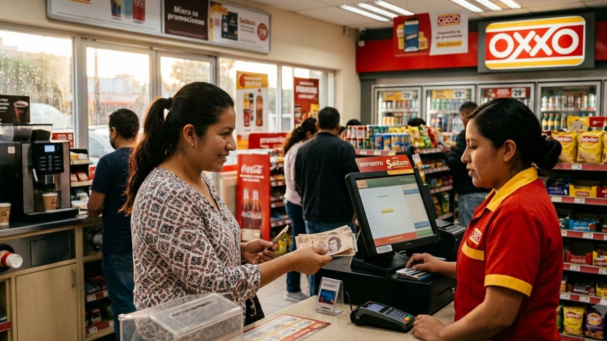 Depósitos a Banco Azteca desde Oxxo