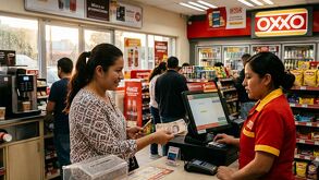 Depósitos a Banco Azteca desde Oxxo