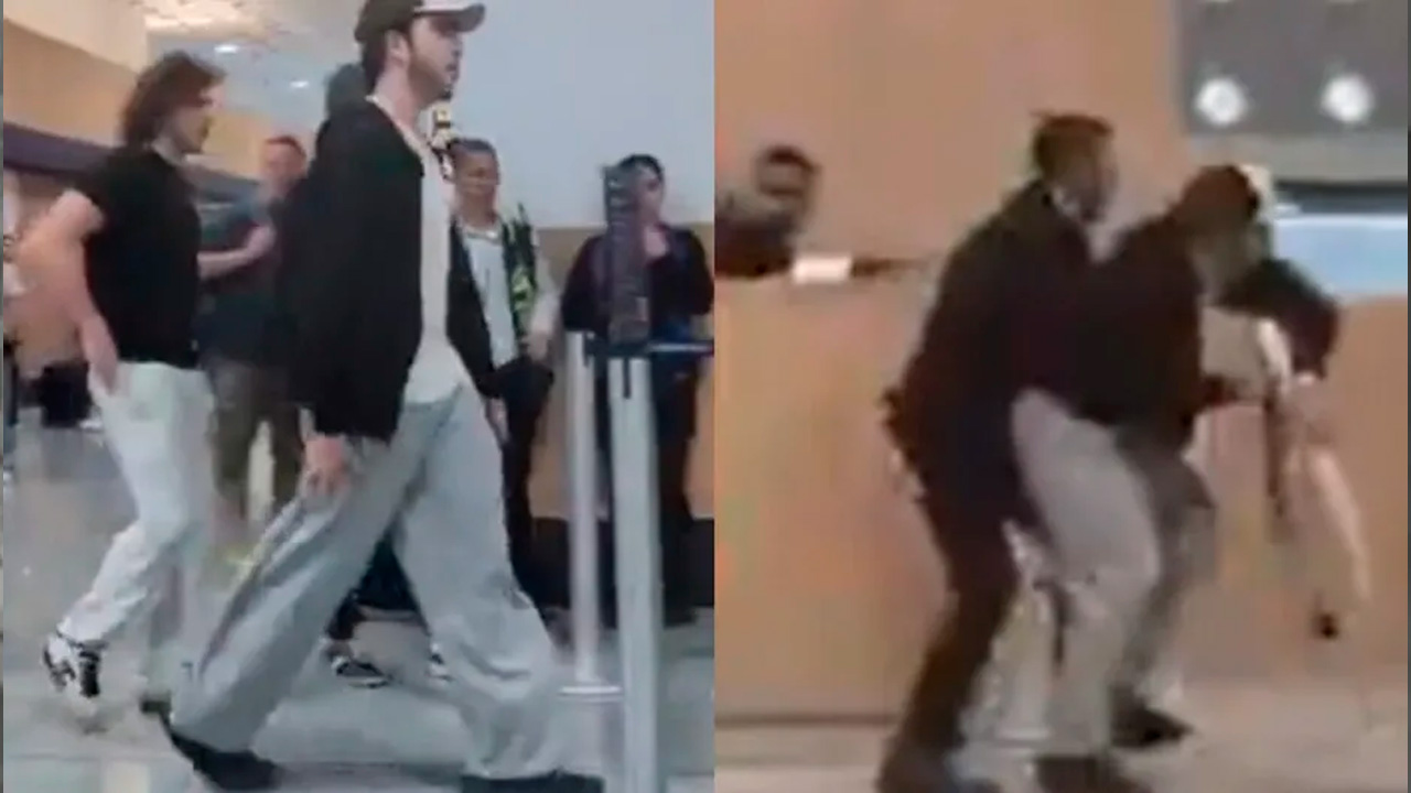 Un grupo de pasajeros protagonizó una riña con personal de Aeroméxico en la Terminal 2 del AICM, luego de ser retirado de un vuelo.