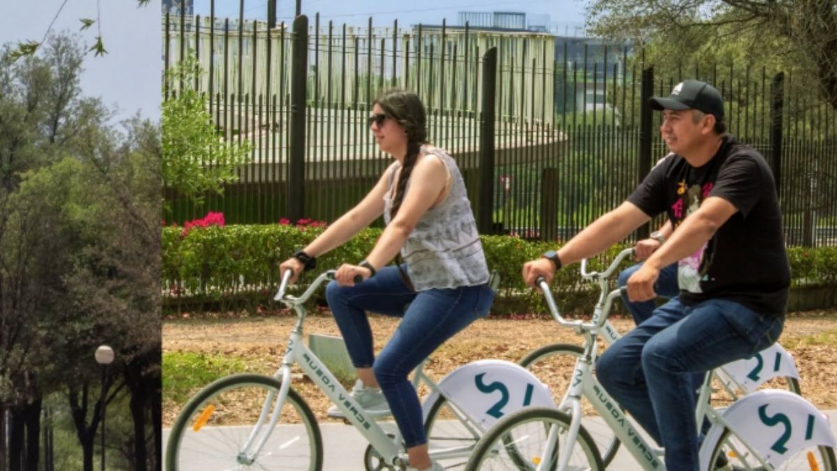 El servicio de renta está disponible dentro de Parque Fundidora.| Rueda Verde