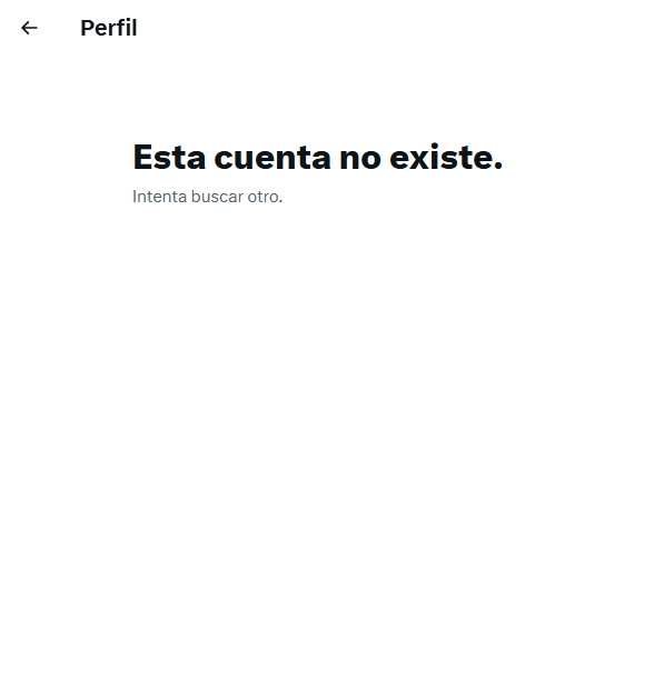 Ya no aparece la cuenta de Pati Chapoy en X.