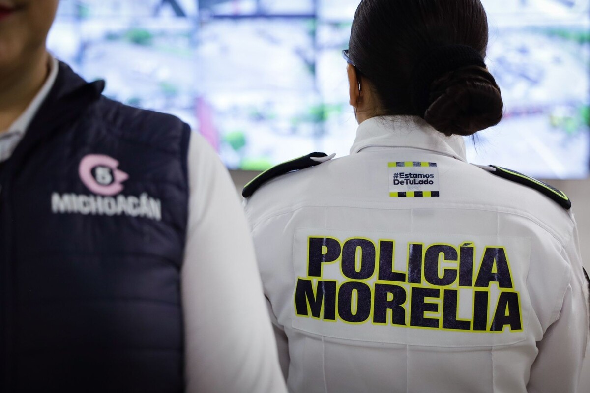 Una foto de la Policía de Morelia