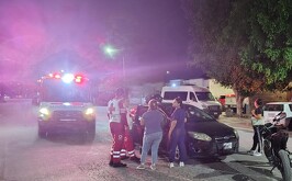 Foto del siniestro en la colonia villas centenario.
