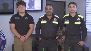 Integrantes de la Unidad K9 de Protección Civil Jaguares compartieron su experiencia tras participar en labores de búsqueda por los terremotos en Venezuela.