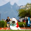 Así festejaron y contaminaron los asistentes del Fan Fest en Monterrey.