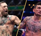 Max Holloway vs Conor McGregor se enfrentan en la UFC 329