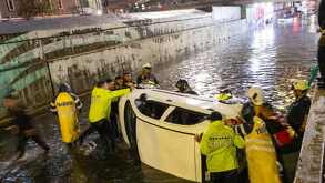 Inundaciones por fuertes lluvias en México