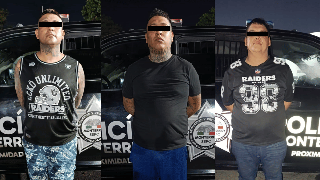 Tres empleados de un centro de rehabilitación fueron detenidos en el centro de Monterrey tras intentar privar de la libertad a un joven de 24 años por error. Co