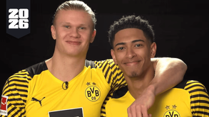 Jude Bellingham y Erling Haaland forjaron una linda amistad en el fútbol alemán.