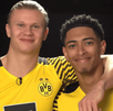 Jude Bellingham y Erling Haaland forjaron una linda amistad en el fútbol alemán.