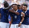 Mbappé celebrando un gol en el Mundial 2026.