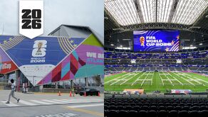 El choque entre Francia y España encenderá la pantalla gigante de la espectacular sede de Dallas este martes. | Especial