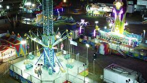 Juegos mecánicos en Gran Feria Nuevo León