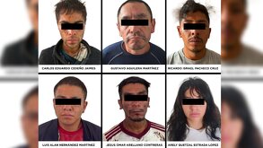 Dictan sentencia a seis miembros de una célula delictiva del CJNG.
