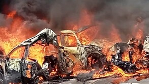 Un choque en la autopista Guadalajara–Tepic dejó 16 muertos, desaparecidos y lesionados; autoridades mantienen búsqueda y restringen la circulación.