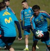 Jugadores de la Selección de España.
