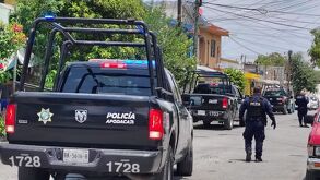 Operativo policiaco por balacera en Apodaca
