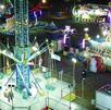 Juegos mecánicos en Gran Feria Nuevo León