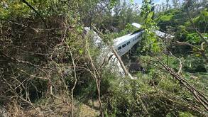 Fuerte movilización de rescate en el municipio de Pesquería tras caída de avioneta