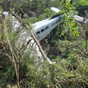 Fuerte movilización de rescate en el municipio de Pesquería tras caída de avioneta