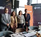 Héctor Landero presenta su plan estrategico para la CANACO