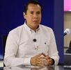 Daniel Carrillo, alcalde de San Nicolás, y David de la Peña, de Santiago