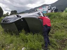 La pareja se dirigía a un día de campo en una camioneta Ford Explorer.