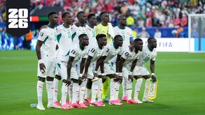 Selección de Senegal, en el encuentro ante su similar de Noruega durante la Fase de Grupos del Mundial 2026 en Nueva Jersey. | Imago7