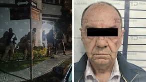 Los agentes fueron recibidos con disparos desde el interior de la vivienda donde se encontraba el presunto tirador de la Atlixcáyotl | Cortesía/FGE