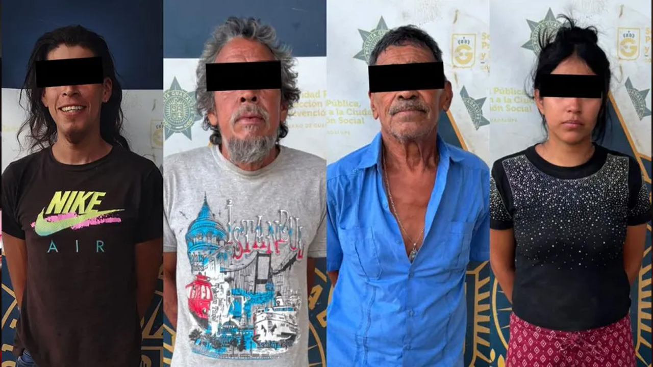 Policías de Guadalupe rescataron a un hombre que presuntamente estaba privado de la libertad dentro de una camioneta en la colonia Arboledas de la Silla.