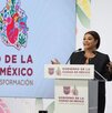 La jefa de gobierno, Clara Brugada, comienza con la entrega de apoyos económicos del programa 'Desde la Cuna'.