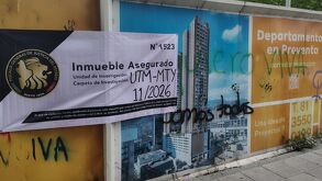 La Fiscalía de Nuevo León aseguró los terrenos de Moca Verde, Azul y Amarillo sobre la calle Ocampo tras registrarse más de 420 denuncias de fraude.