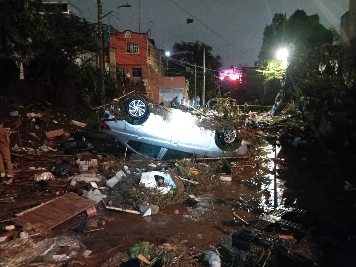Una foto de las afectaciones que dejó la inundaciones de hace un año