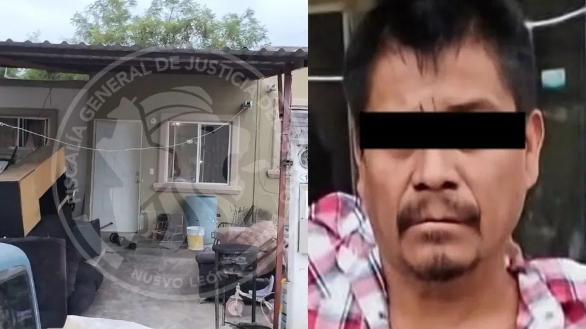 Jorge Eduardo, 48 años, capturado en operativo antidroga en Valle del Roble, Cadereyta. Aseguran cocaína, marihuana y gallos de pelea.