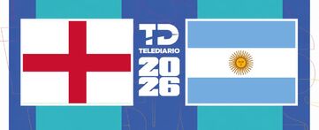 Inglaterra y Argentina se enfrentan en el Mundial 2026.