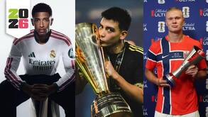 Collage de fotografías de los jugadores favoritos del Mundial de 2026
